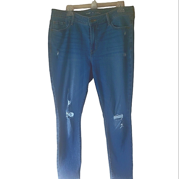 Old Navy Denim - Old Navy Pop-Icon, Mid-rise Skinny Jeans, Size 14